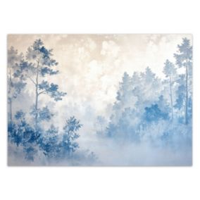 Fototapeta Feeby Las mgła poranek natura  350x245 1 szt