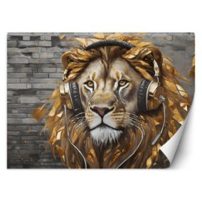 Fototapeta Feeby Lew Pop Art Muzyka  400x280 1 szt