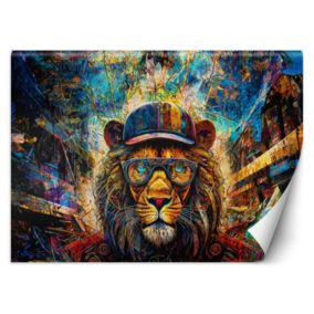Fototapeta Feeby Lew Zwierzęta Kolorowy  150x105 1 szt