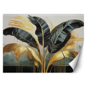 Fototapeta Feeby Liście bananowca Art Deco  100x70 1 szt