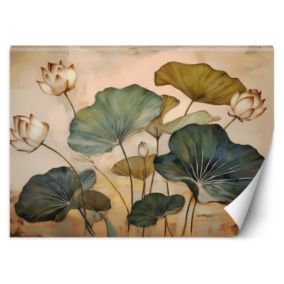 Fototapeta Feeby Liście Lilie Rośliny Kwiaty  150x105 1 szt