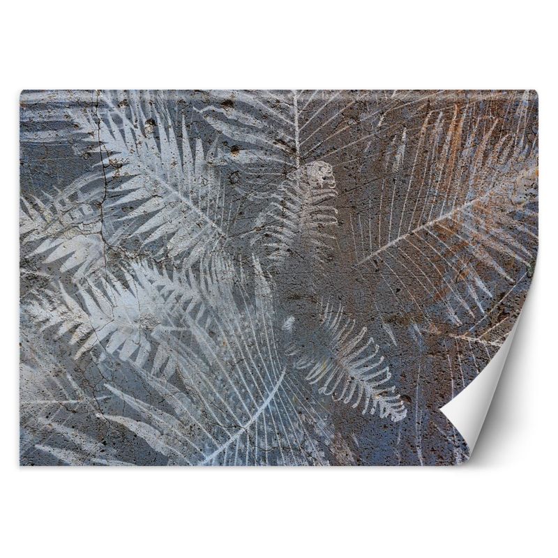 Fototapeta Feeby Liście palmy na betonie  150x105 1 szt