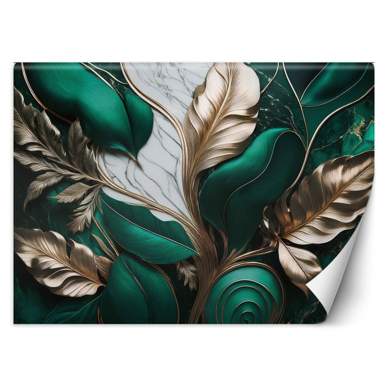 Fototapeta Feeby Liście ze Zlotem styl Glamour Loft  250x175 1 szt