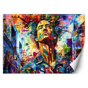Fototapeta Feeby Mężczyzna Kolorowa Abstrakcja  150x105 1 szt