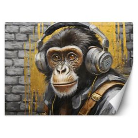 Fototapeta Feeby Małpa Muzyka Zwierzęta  400x280 1 szt