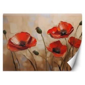 Fototapeta Feeby Malowane maki  350x245 1 szt