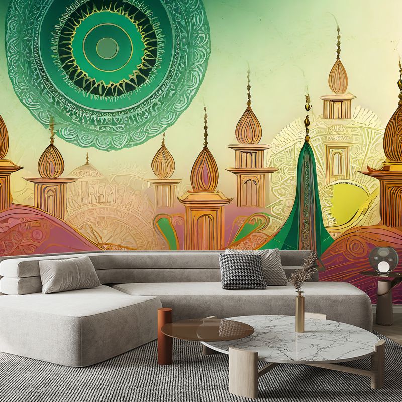 Fototapeta Feeby Mandala miasto islamskie  350x245 1 szt