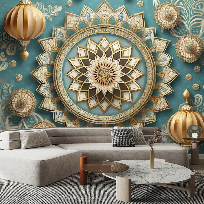 Fototapeta Feeby Mandala Rozeta Orientalna  200x140 1 szt