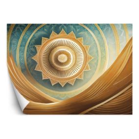 Fototapeta Feeby Mandala złota orientalna  350x245 1 szt