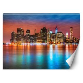 Fototapeta Feeby Manhattan nocą  350x245 1 szt