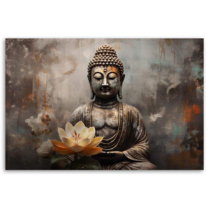 Fototapeta Feeby Medytujący Budda abstrakcja  450x315 1 szt
