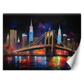 Fototapeta Feeby Miasto Abstrakcja Most Nowy Jork  400x280 1 szt