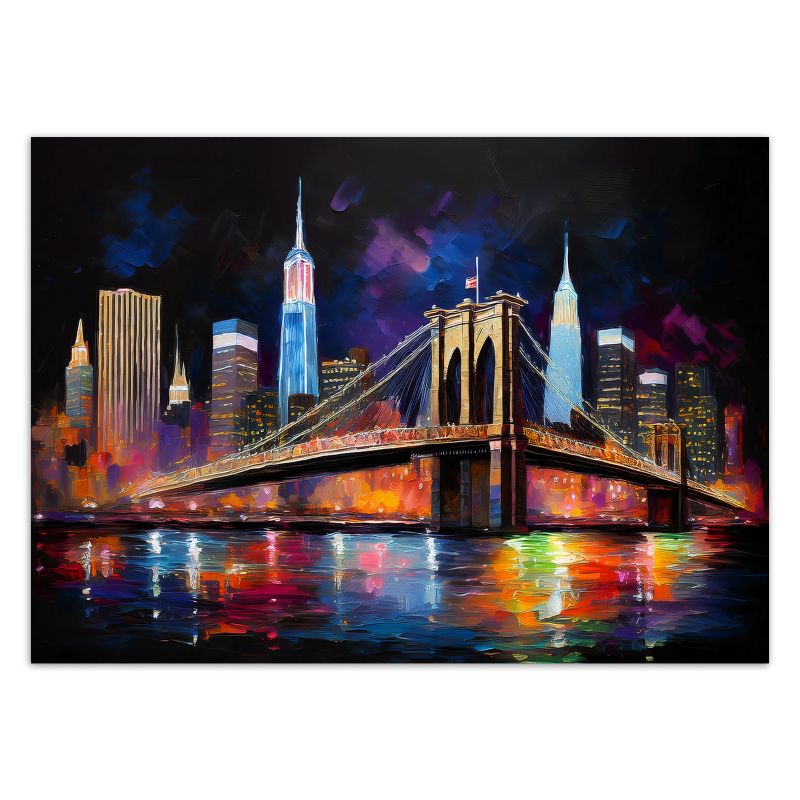Fototapeta Feeby Miasto Abstrakcja Most Nowy Jork  400x280 1 szt