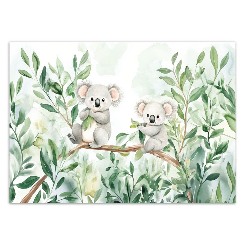 Fototapeta Feeby Misie Koala Liście eukaliptusa  150x105 1 szt