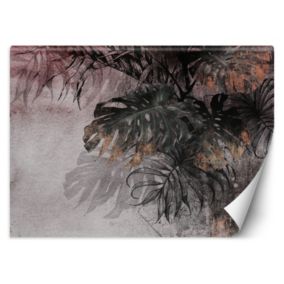 Fototapeta Feeby Monstera Liście Róż Złoto  400x280 1 szt