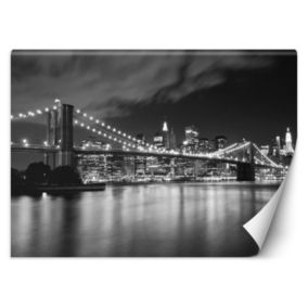 Fototapeta Feeby Most Brookliński nocą Nowy Jork  350x245 1 szt