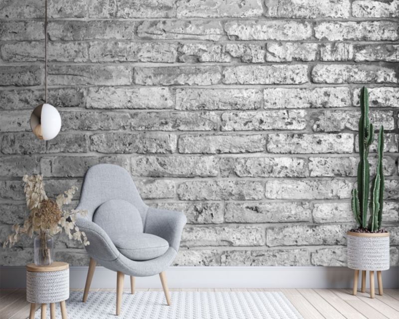 Fototapeta Feeby Mur z szarych cegieł  400x280 1 szt