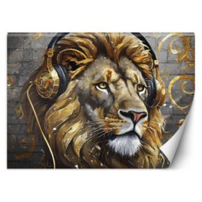 Fototapeta Feeby Muzyka Lew Zwierzęta  450x315 1 szt