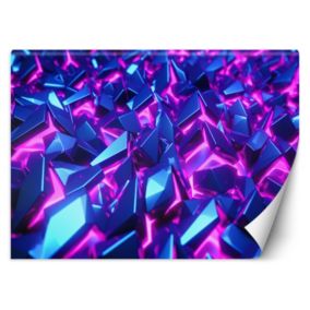 Fototapeta Feeby Neonowe kryształy 3D  300x210 1 szt