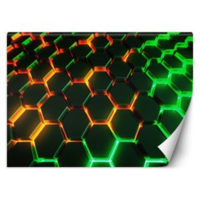 Fototapeta Feeby Neonowe kształty abstrakcja 3D  400x280 1 szt