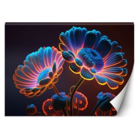 Fototapeta Feeby Neonowe kwiaty  300x210 1 szt