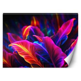 Fototapeta Feeby Neonowe liście  350x245 1 szt