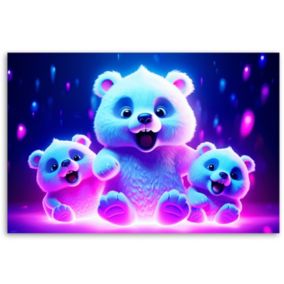 Fototapeta Feeby Neonowe niedźwiadki  250x175 1 szt