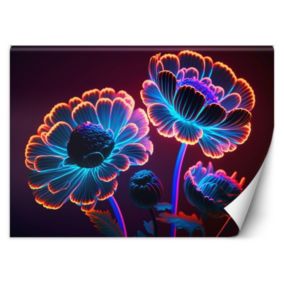 Fototapeta Feeby Neonowe pączki kwiatów  300x210 1 szt