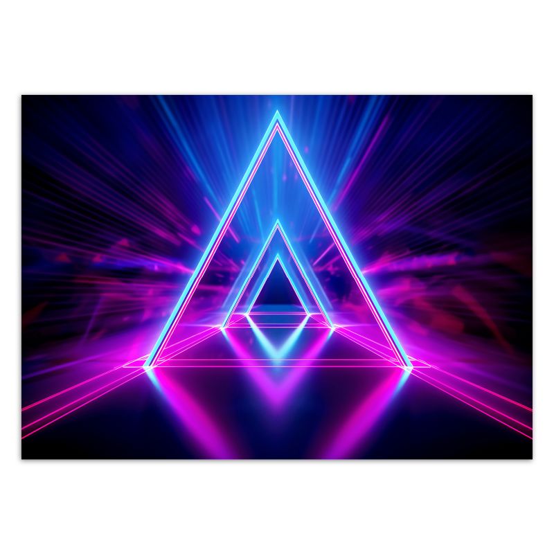 Fototapeta Feeby Neonowy tunel abstrakcja  100x70 1 szt