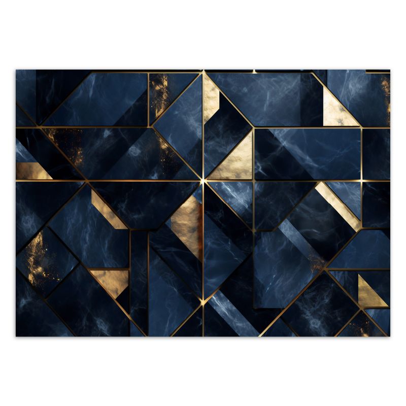 Fototapeta Feeby Niebieski marmur 3D  100x70 1 szt
