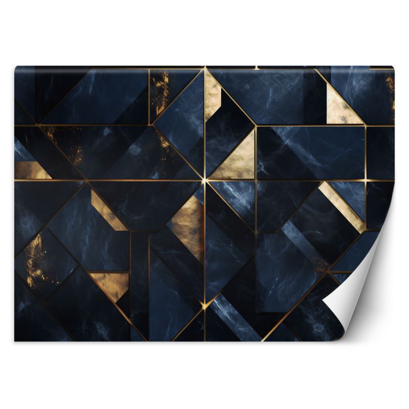 Fototapeta Feeby Niebieski marmur 3D  450x315 1 szt