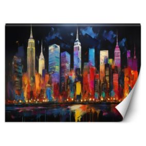Fototapeta Feeby Nowy Jork Miasto Architektura Kolorowe  200x140 1 szt