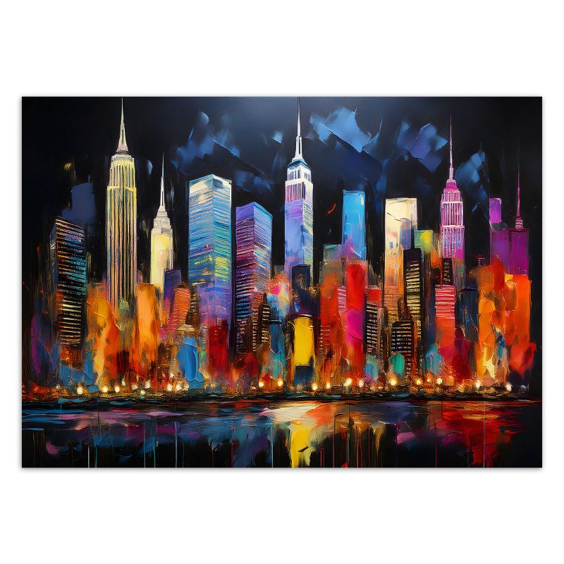 Fototapeta Feeby Nowy Jork Miasto Architektura Kolorowe  350x245 1 szt