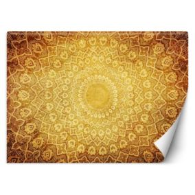 Fototapeta Feeby Orientalna złota mandala  254x184 1 szt