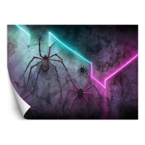 Fototapeta Feeby Pająk Neon Abstrakcja  200x140 1 szt