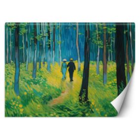 Fototapeta Feeby Para w lesie - V. van Gogh  200x140 1 szt