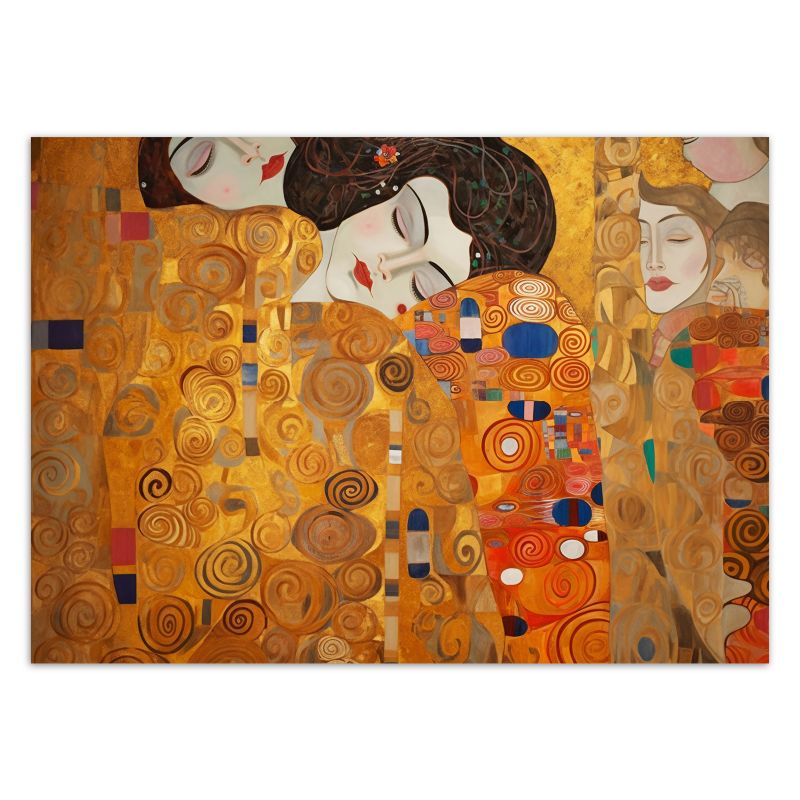 Fototapeta Feeby Piękne kobiety abstrakcja - G. Klimt  200x140 1 szt
