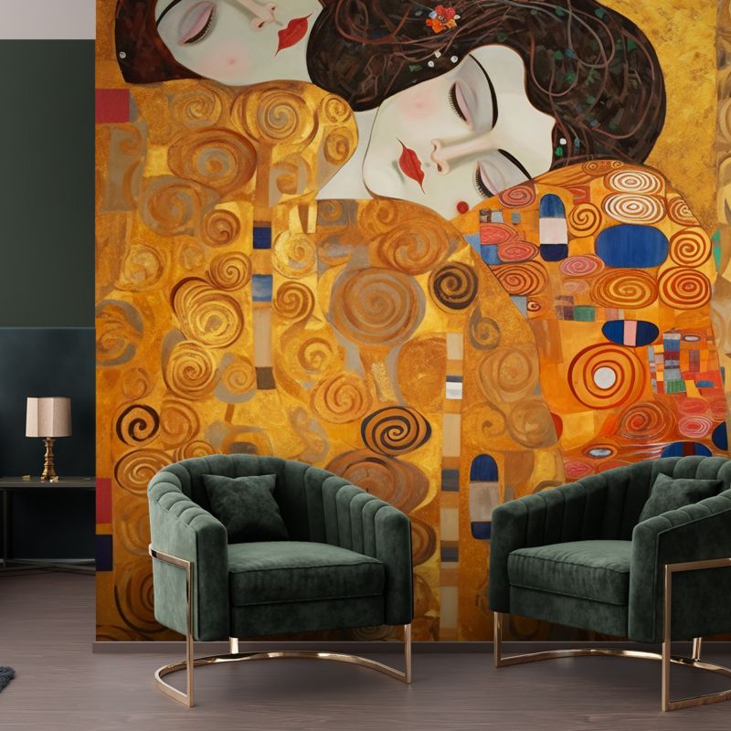 Fototapeta Feeby Piękne kobiety abstrakcja - G. Klimt  350x245 1 szt