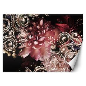 Fototapeta Feeby Piwonia i kwiat lilii glamour 3D  100x70 1 szt