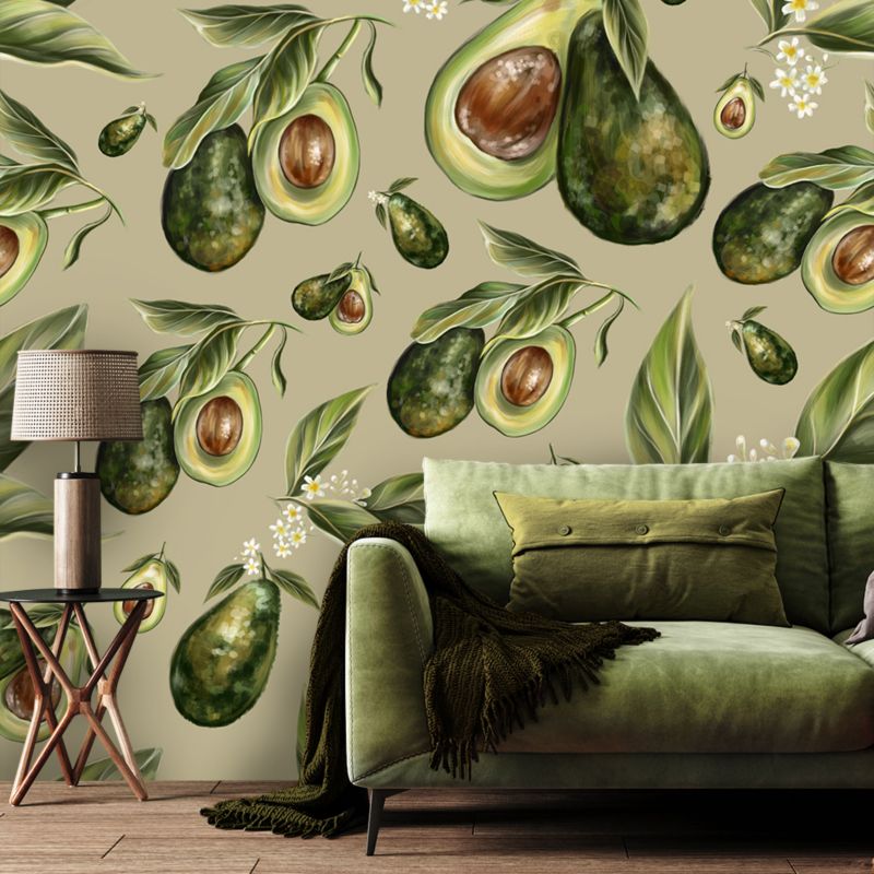 Fototapeta Feeby Połówki owoców awokado  250x175 1 szt