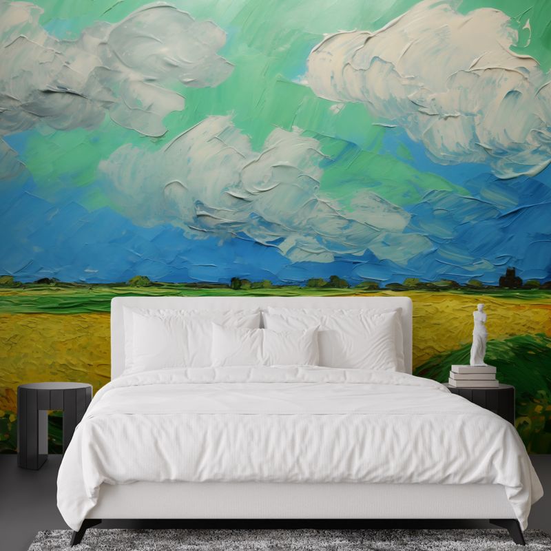 Fototapeta Feeby Pole pszenicy - V. van Gogh  250x175 1 szt