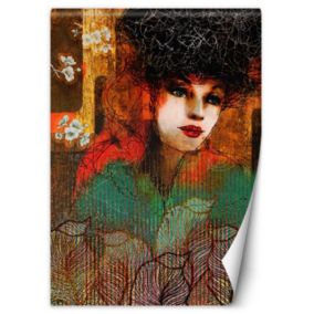 Fototapeta Feeby Portret kobiety abstrakcja  100x140 1 szt