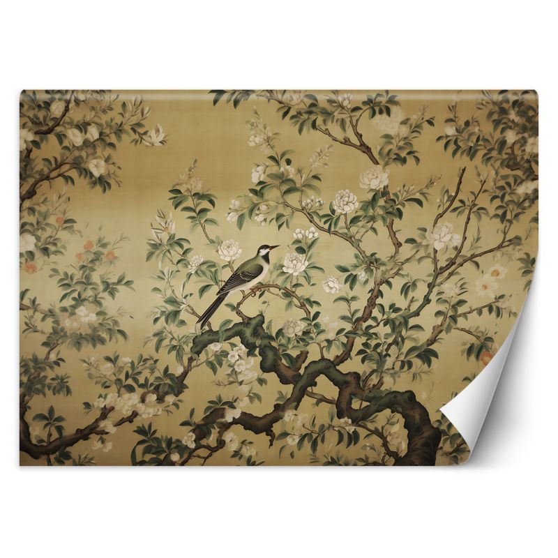 Fototapeta Feeby Ptak Abstrakcja Chinoiserie  254x184 1 szt