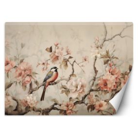 Fototapeta Feeby Ptak i kwiaty vintage  400x280 1 szt