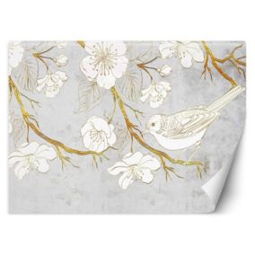 Fototapeta Feeby Ptak kwiaty natura  450x315 1 szt
