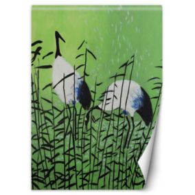 Fototapeta Feeby Ptaki czaple malowane  200x280 1 szt
