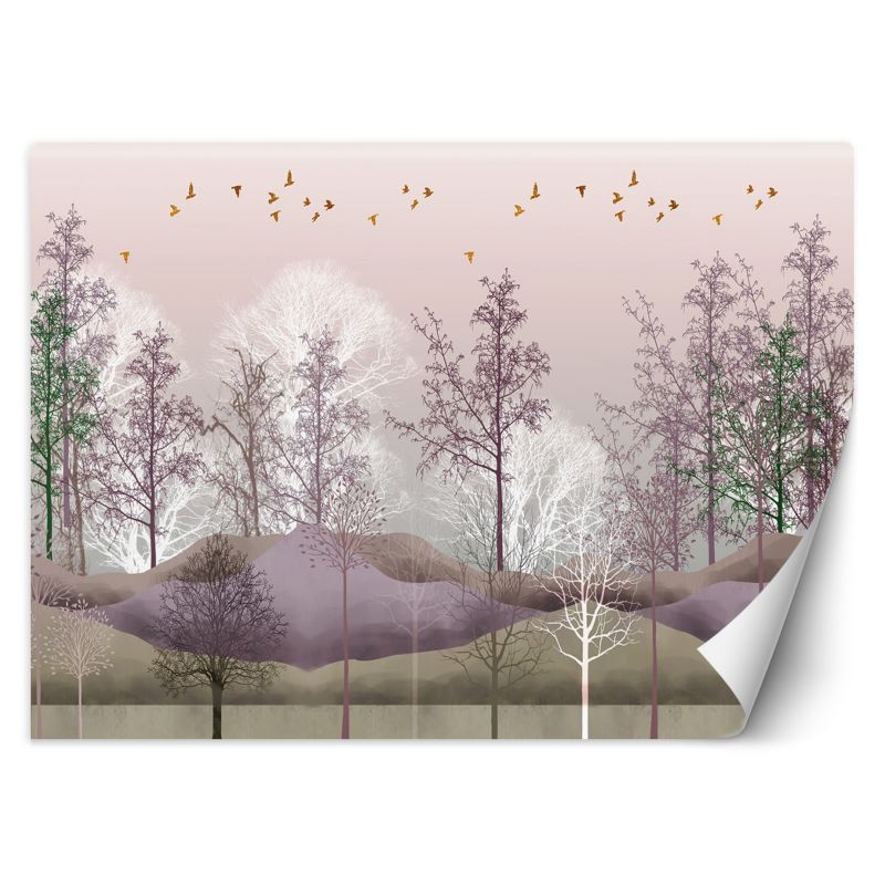 Fototapeta Feeby Ptaki las natura  150x105 1 szt