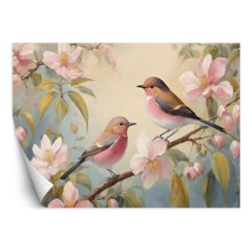 Fototapeta Feeby Ptaki Zwierzęta Vintage  250x175 1 szt