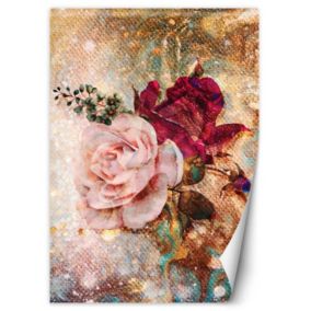 Fototapeta Feeby Różowe róże kwiaty  100x140 1 szt