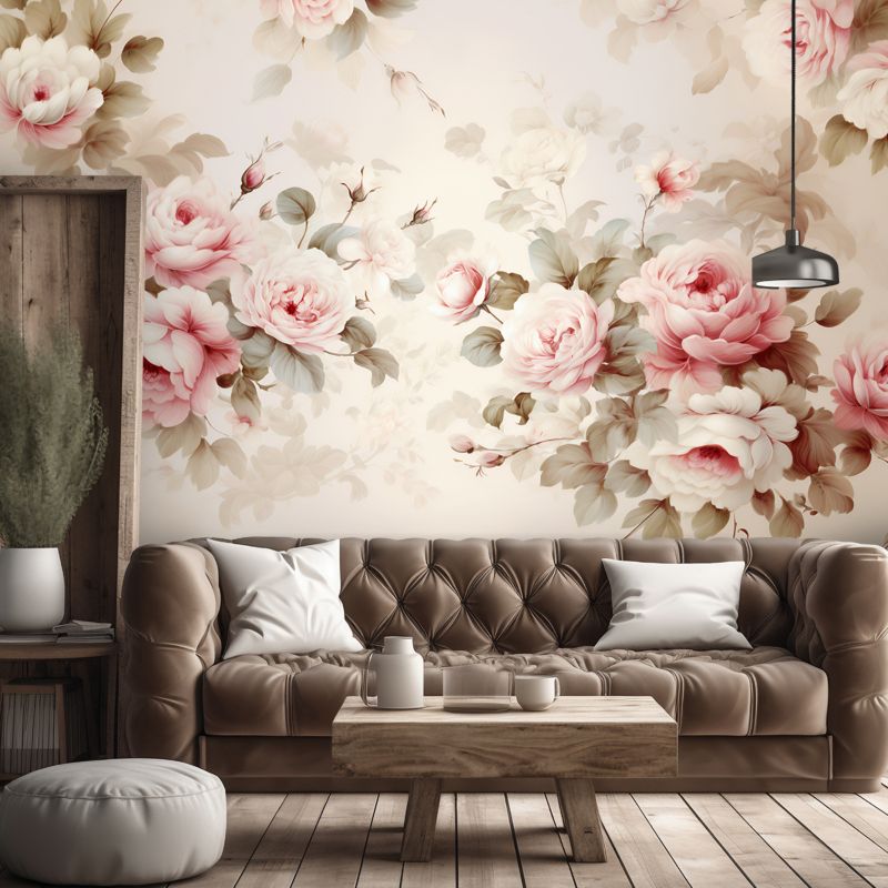 Fototapeta Feeby Roże Shabby Chic  400x280 1 szt